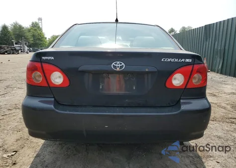 2006 Toyota Corolla Ce from USA, damaged, VIN 2T1BR32E36C584224